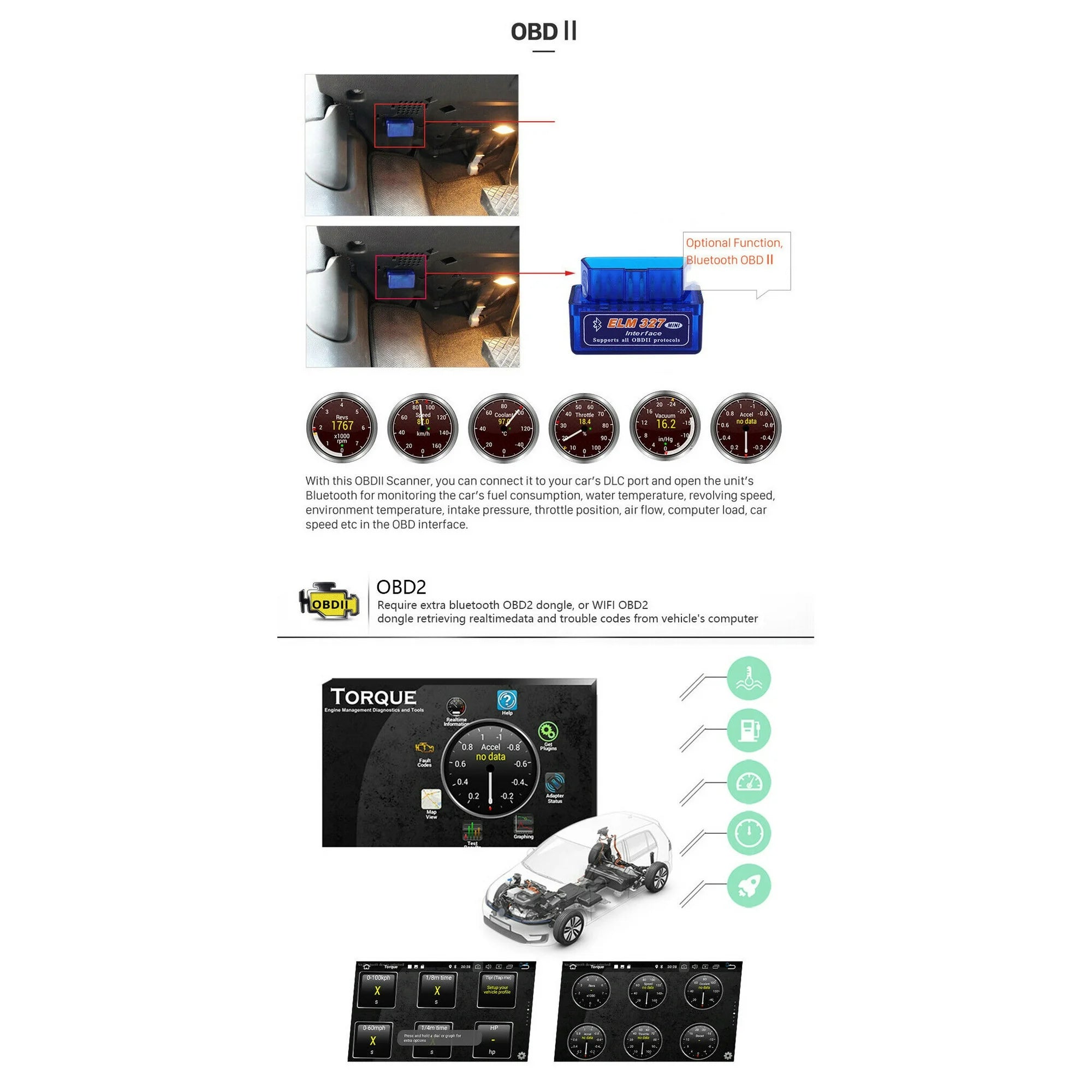 2+32G Android Radio Stereo fit 2007-2012 Toyota Yaris 9" 1280*720 HD in-Dash GPS Navigation CarPlay Android Auto