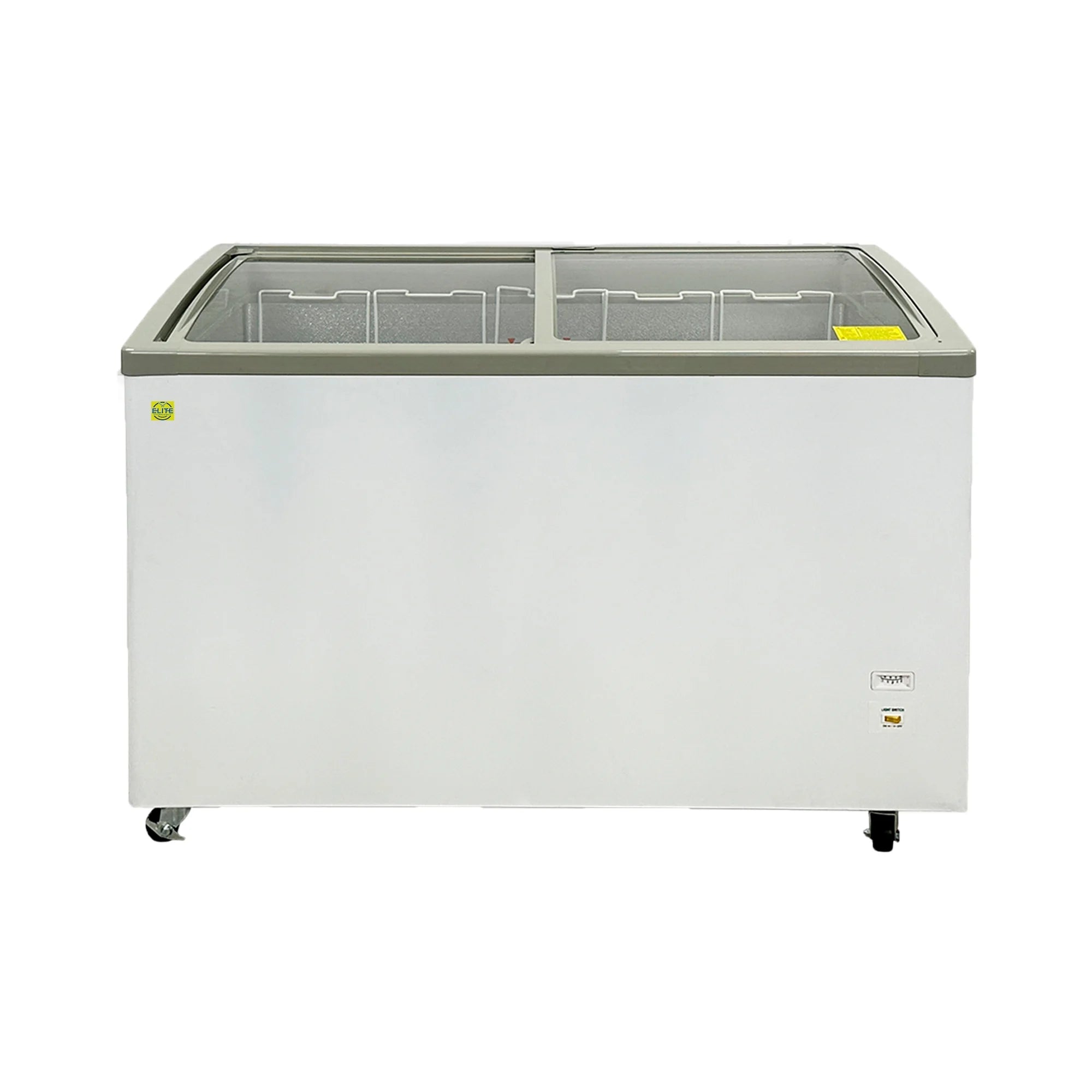 50 in. Commercial Chest Freezer 13 Cu.ft. White, Ice Cream Chest Freezer