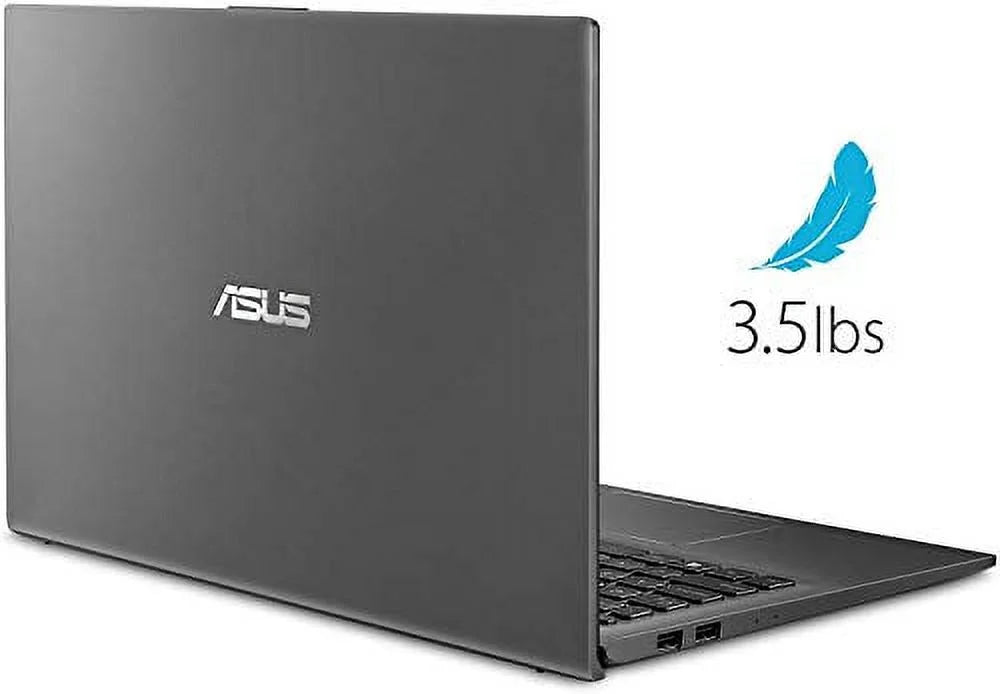 ASUS 2023 F512JA VivoBook Thin and Light Laptop 15.6” FHD Intel 10th Gen Dual-Core i3-1005G1 8GB DDR4 RAM 512GB PCIe SSD HDMI WiFi AC BT USB-C Backlit Fingerprint Windows 11 Pro w/RE USB Drive