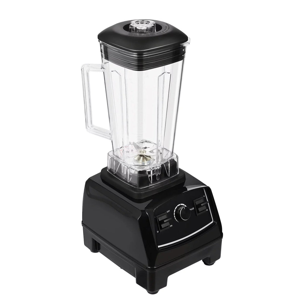 2L Professional Blender Countertop Blender Smoothie Maker Commercial 3HP 2200W(Black)