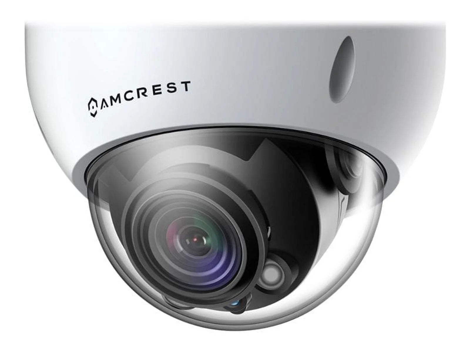 Amcrest IP8M-VD2793EW - Network surveillance camera - dome - outdoor - vandal / weatherproof - color (Day&Night) - 8 MP - 3840 x 2160 - 4K - audio - LAN 10/100 - H.264, H.265
