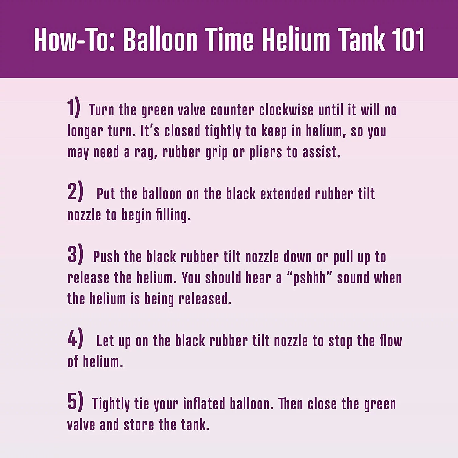 Balloon Time Disposable Helium Tank 14.9-50 Latex Party Balloons and Curling Ribbon + Hi float - Plus Drawstring Backpack Bag