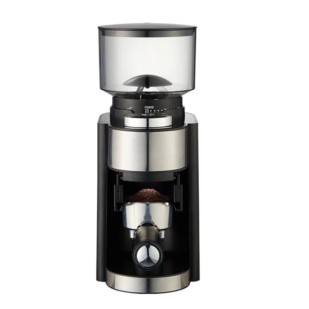 Aibecy Electric Burr Coffee Grinder Adjustable Automatic Conical Burr Mill Coffee Bean Grinder with 25 Grind Setting for 2-12 Cups Capacity French Press Drip Coffee and Espresso Black