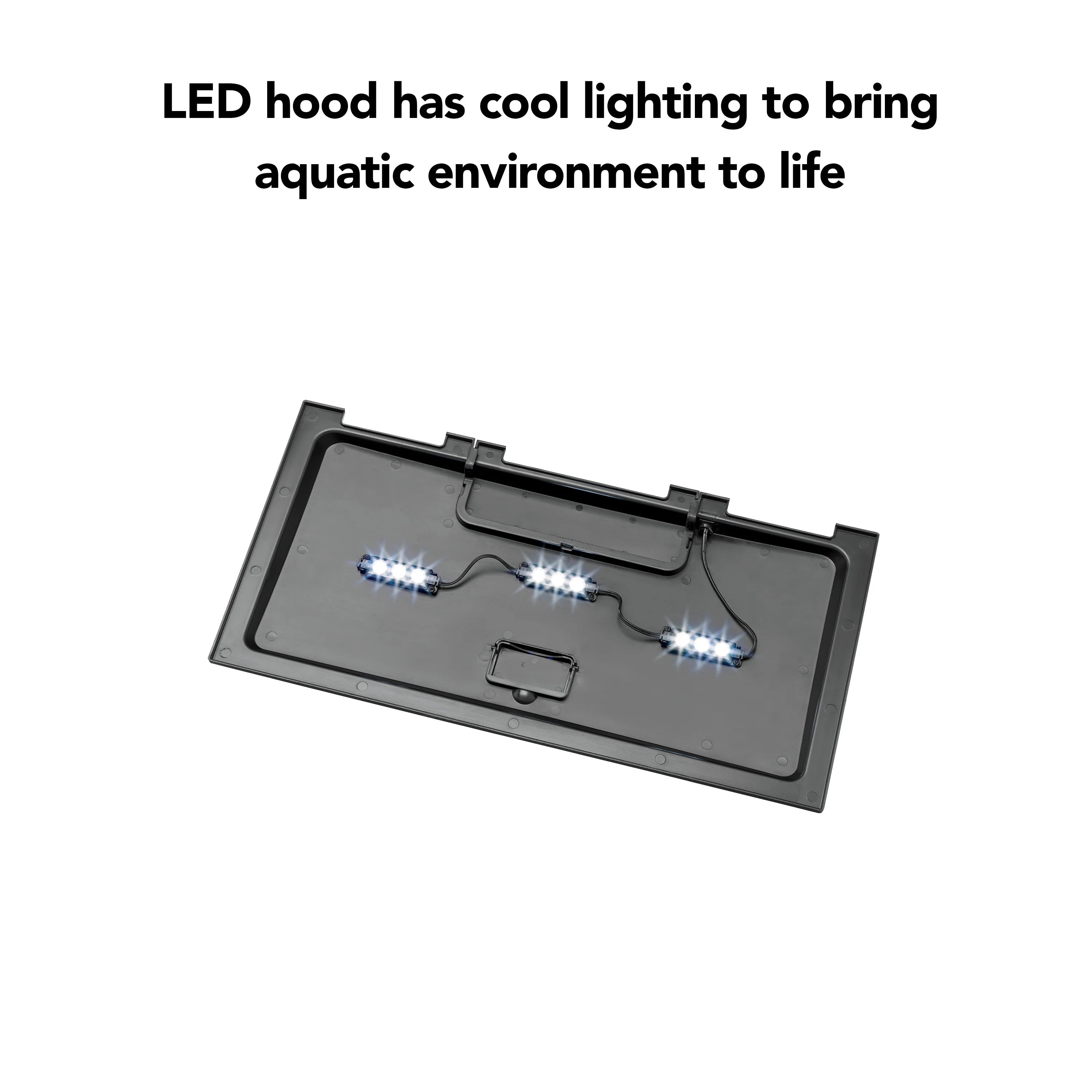 Aqueon Aquarium Starter Kit, 10 Gallon Glass Fish Tank, LED Lighting, Filter and Heater