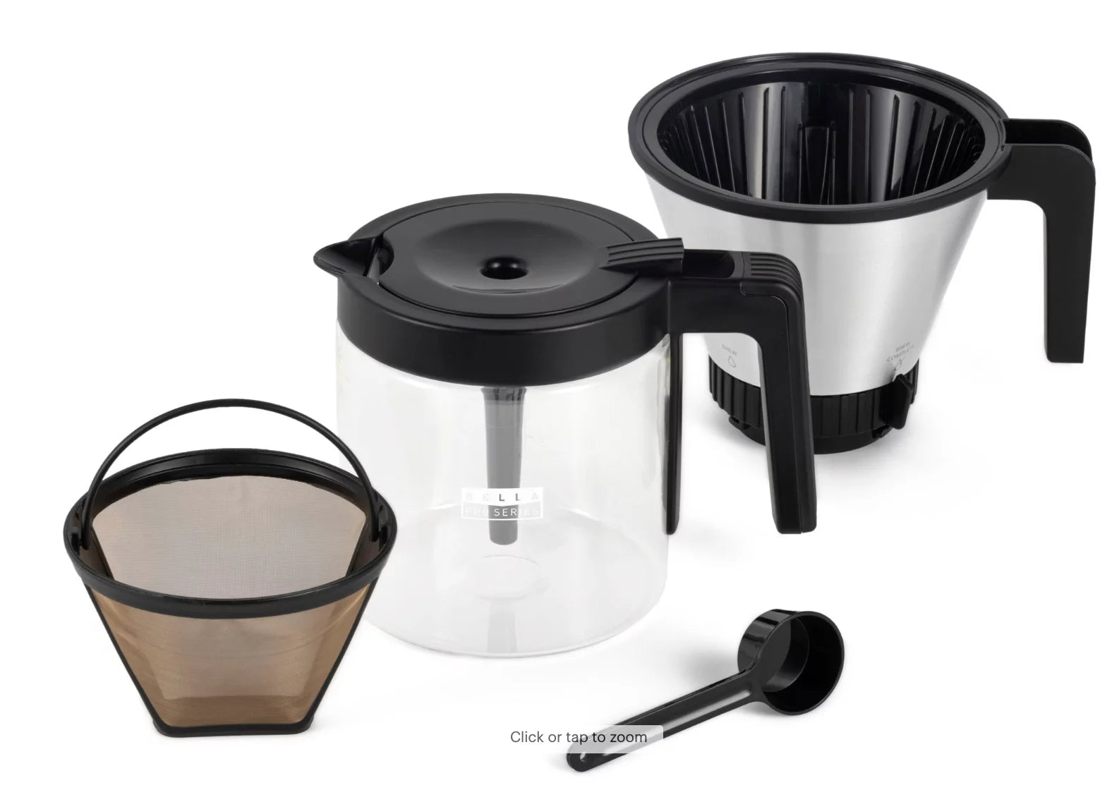 Bella Pro Series - 8-Cup Pour Over Coffee Maker - Stainless Steel