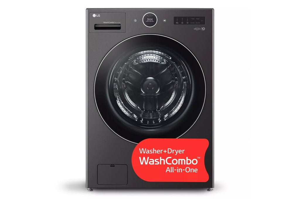 27 Inch Smart Front Load Washer/ Dryer Combo with 5.0 cu ft. Capacity, Inverter Heat Pump, Ventless Design,