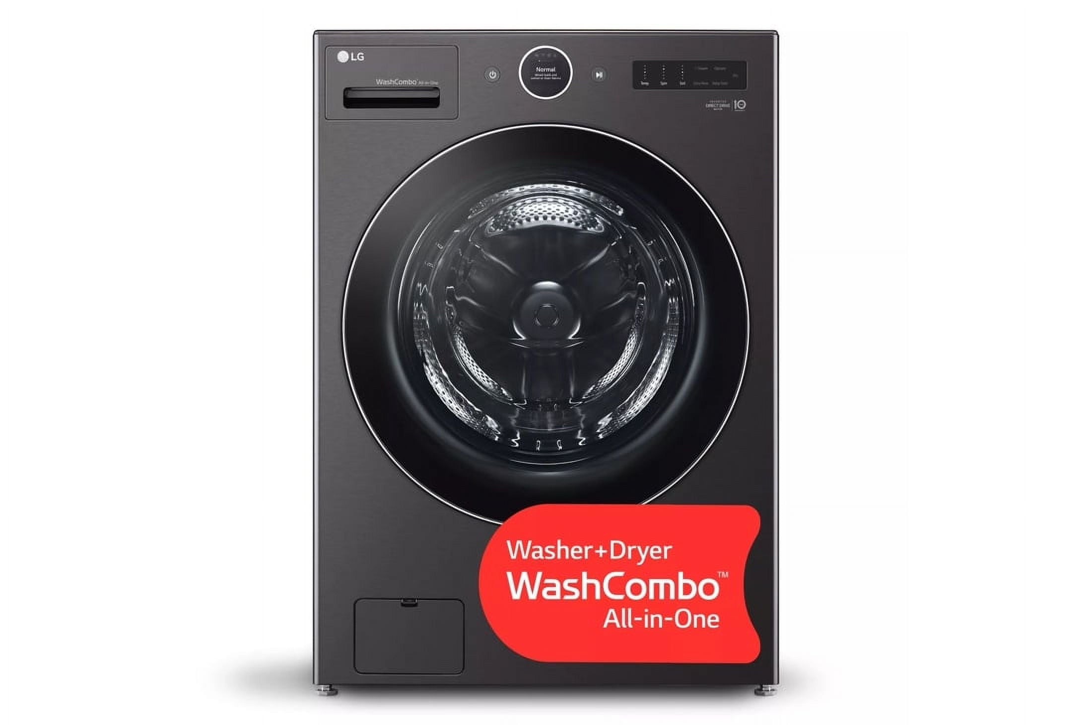 27 Inch Smart Front Load Washer/ Dryer Combo with 5.0 cu ft. Capacity, Inverter Heat Pump, Ventless Design,