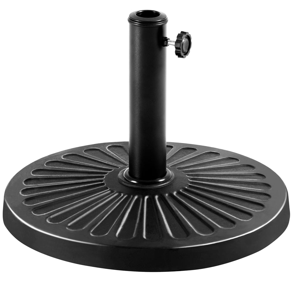 Alden Design 30 lbs Bronze Round Iron Patio Umbrella Base