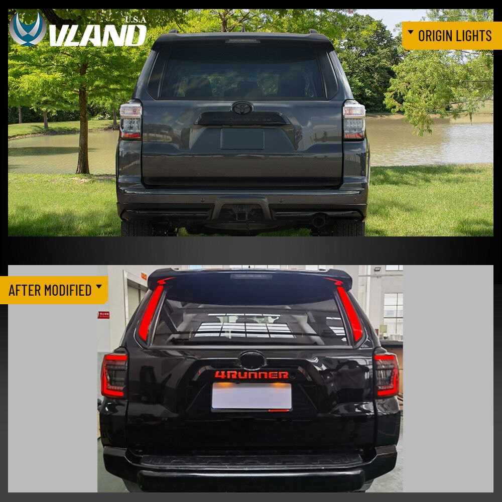 2010-2022 Toyota 4Runner Full LED Rear Tail Lights Assembly