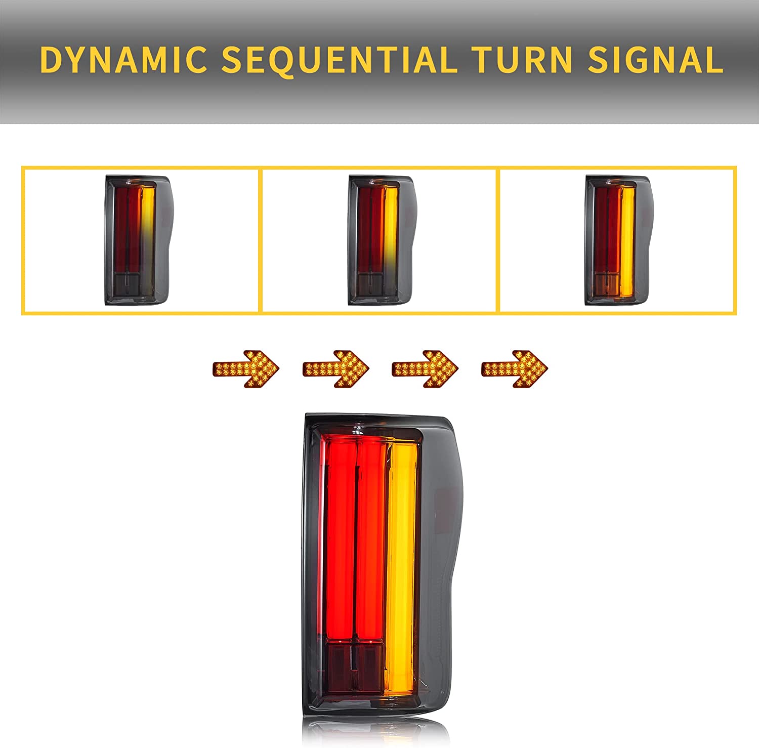 2007-2013 Toyota Tundra LED Taillights W/ Startup Animation