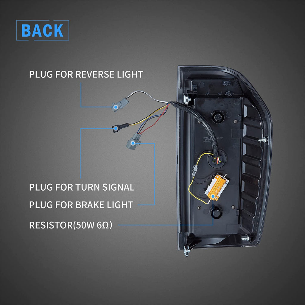 2014-2021 Toyota Tundra LED Taillights W/ Startup Animation