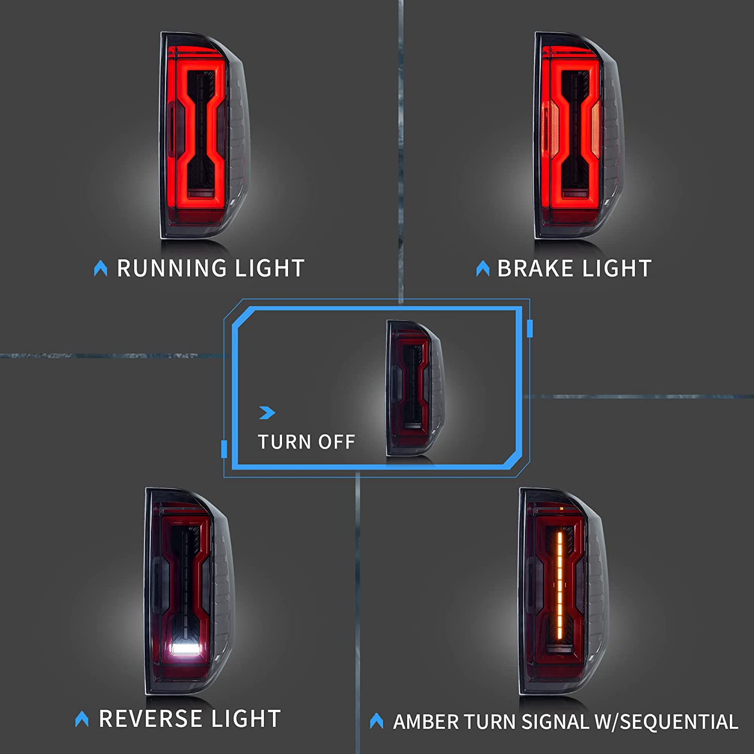 2014-2021 Toyota Tundra LED Taillights W/ Startup Animation
