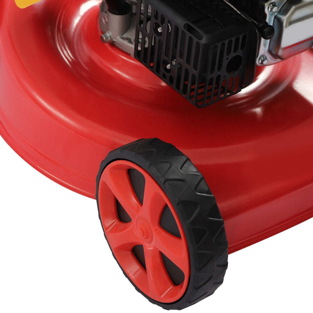 4-Stroke 173cc 4000W(6.0HP) Engine Gas Powered Lawn Mower w/ Walk-Behind Handle