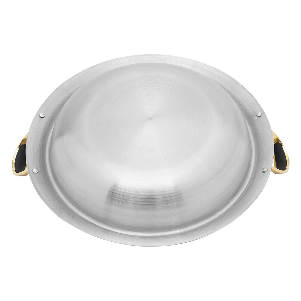 2L / 2.11qt Stainless Steel Chafing Dish Buffet Chafer Food Warmer with Fuel Holder for Family Gatherings, Dormitories, Banquets