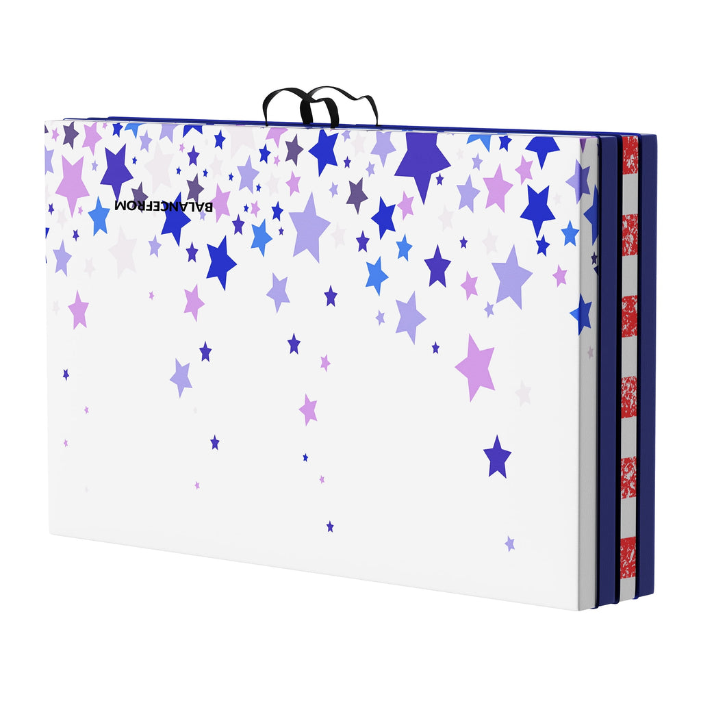 BalanceFrom Fitness 4' x 10' x 2" All Purpose Gymnastic Folding Gym Exercise Aerobics Mat