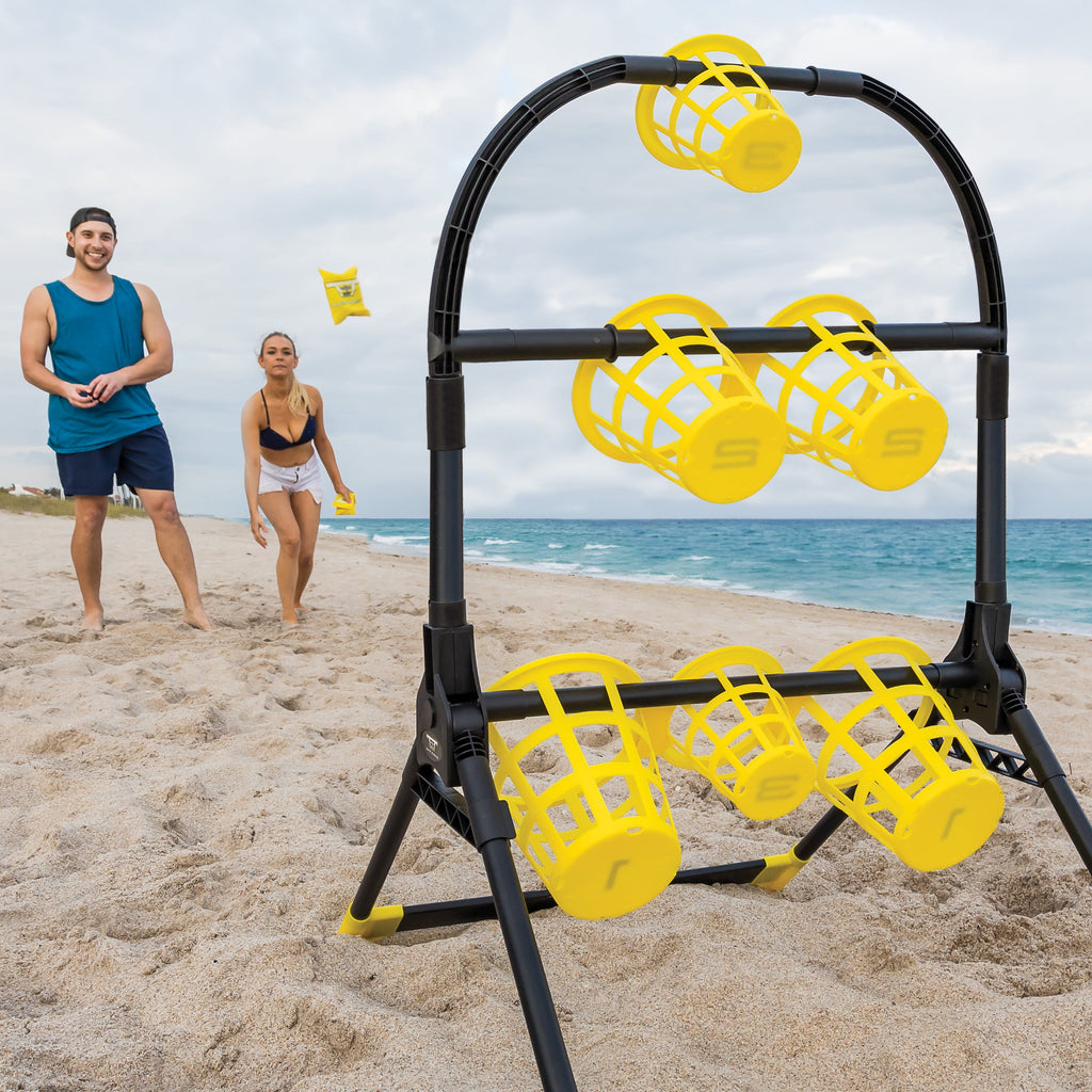 Battle Bags Outdoor Bean Bag Toss Game Set by EastPoint Sports - Cornhole Tossing Game