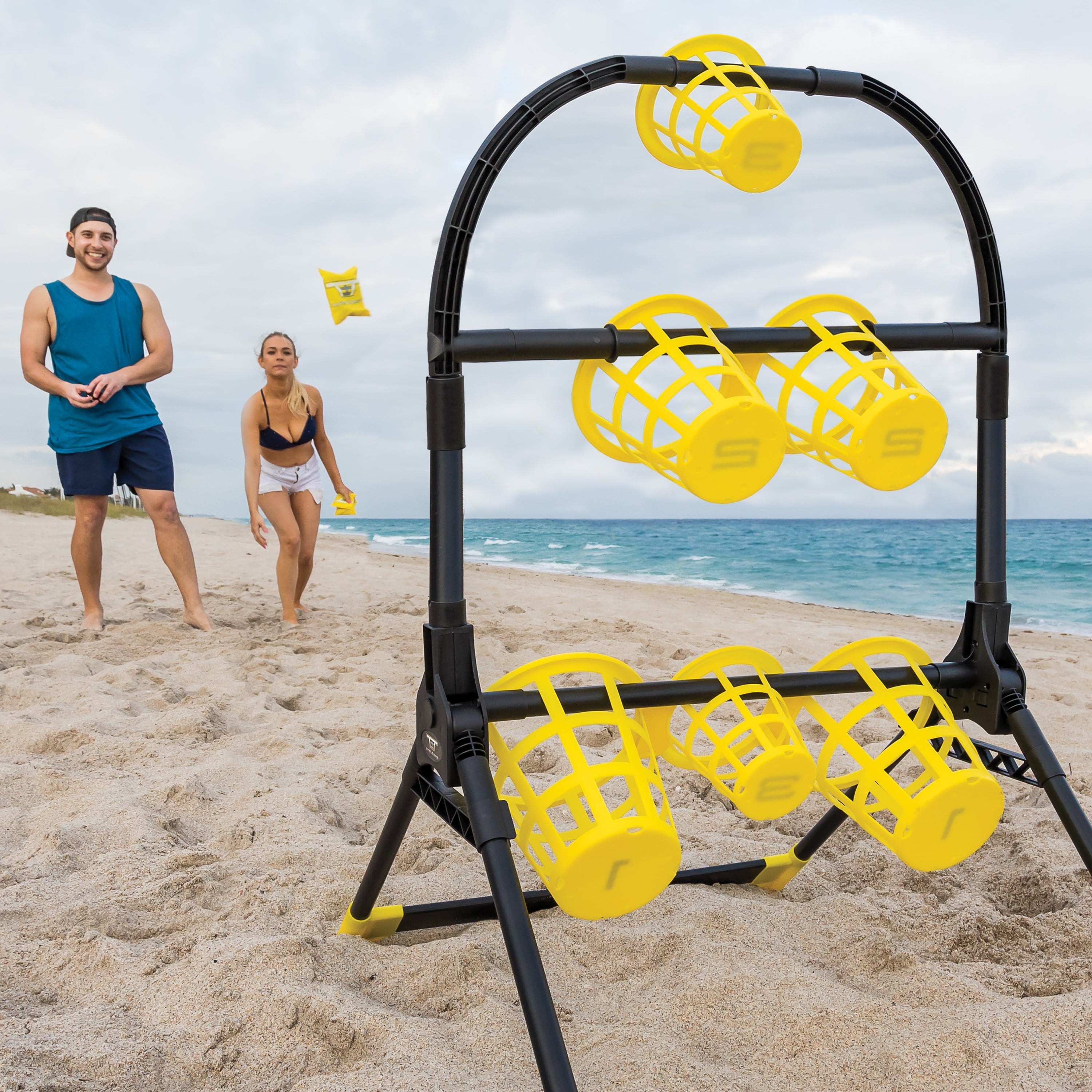 Battle Bags Outdoor Bean Bag Toss Game Set by EastPoint Sports - Cornhole Tossing Game