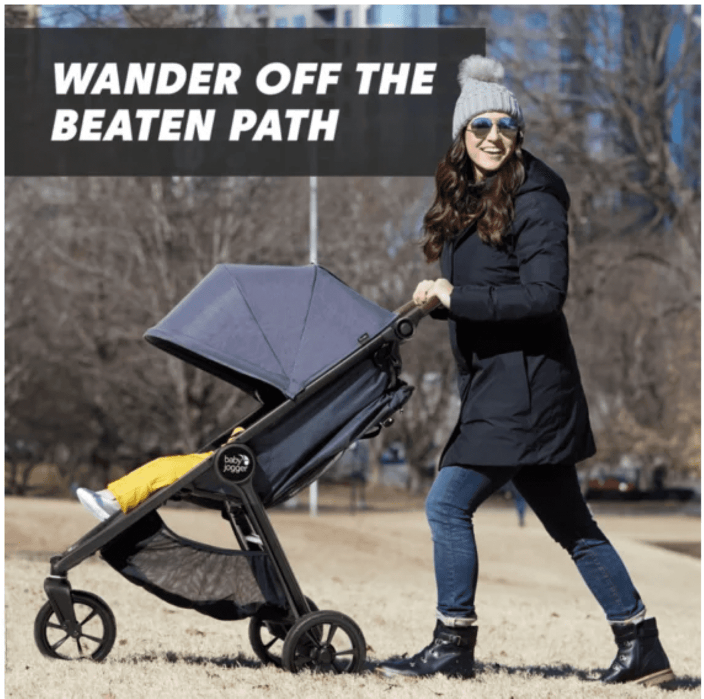 Baby Jogger City Mini GT2 All-Terrain Stroller, Storm Blue