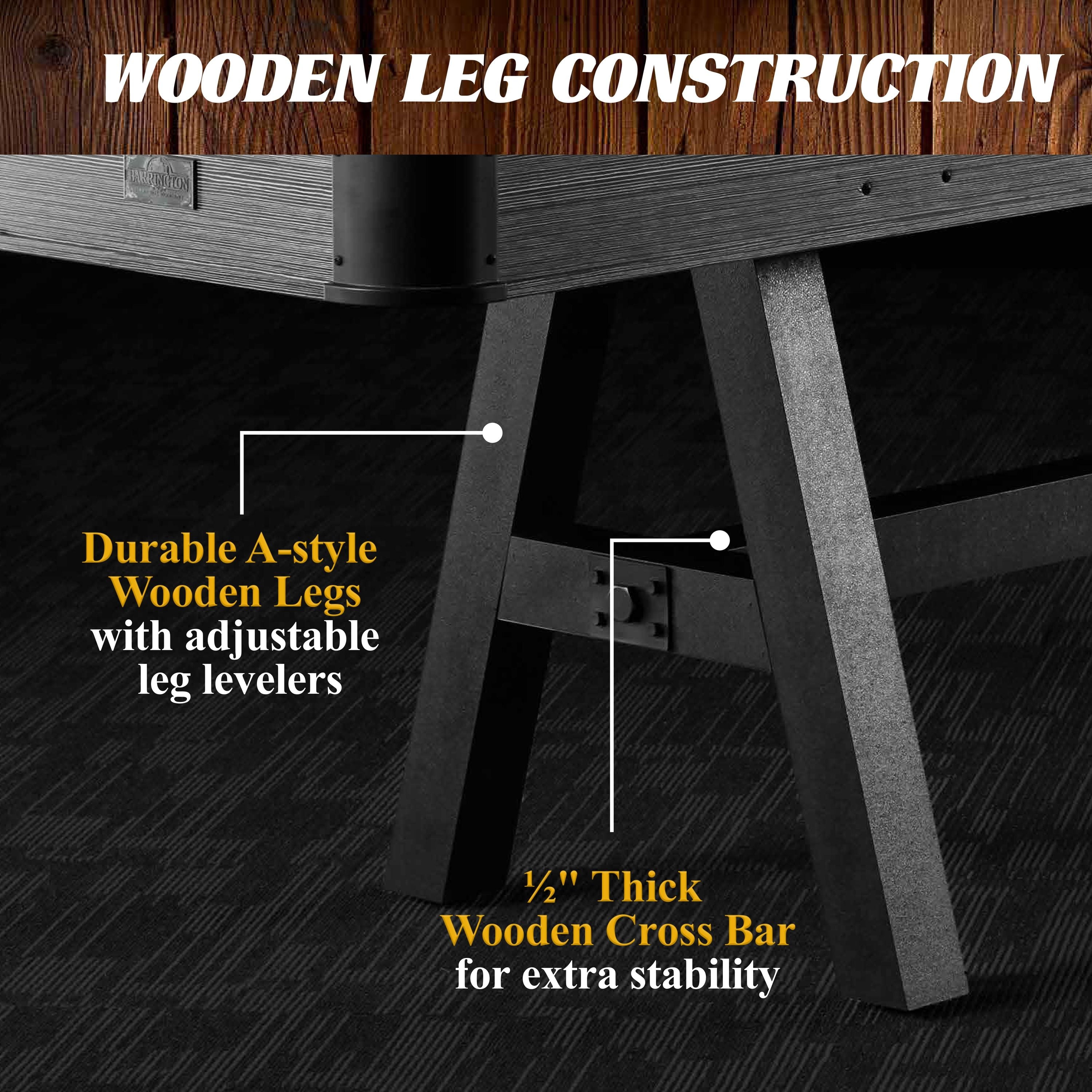 Barrington 9 ft Harrison Collection Shuffleboard Table