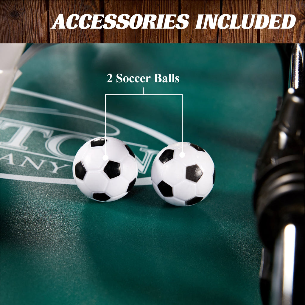 Barrington 56 inch Premium Furniture Foosball Soccer Table