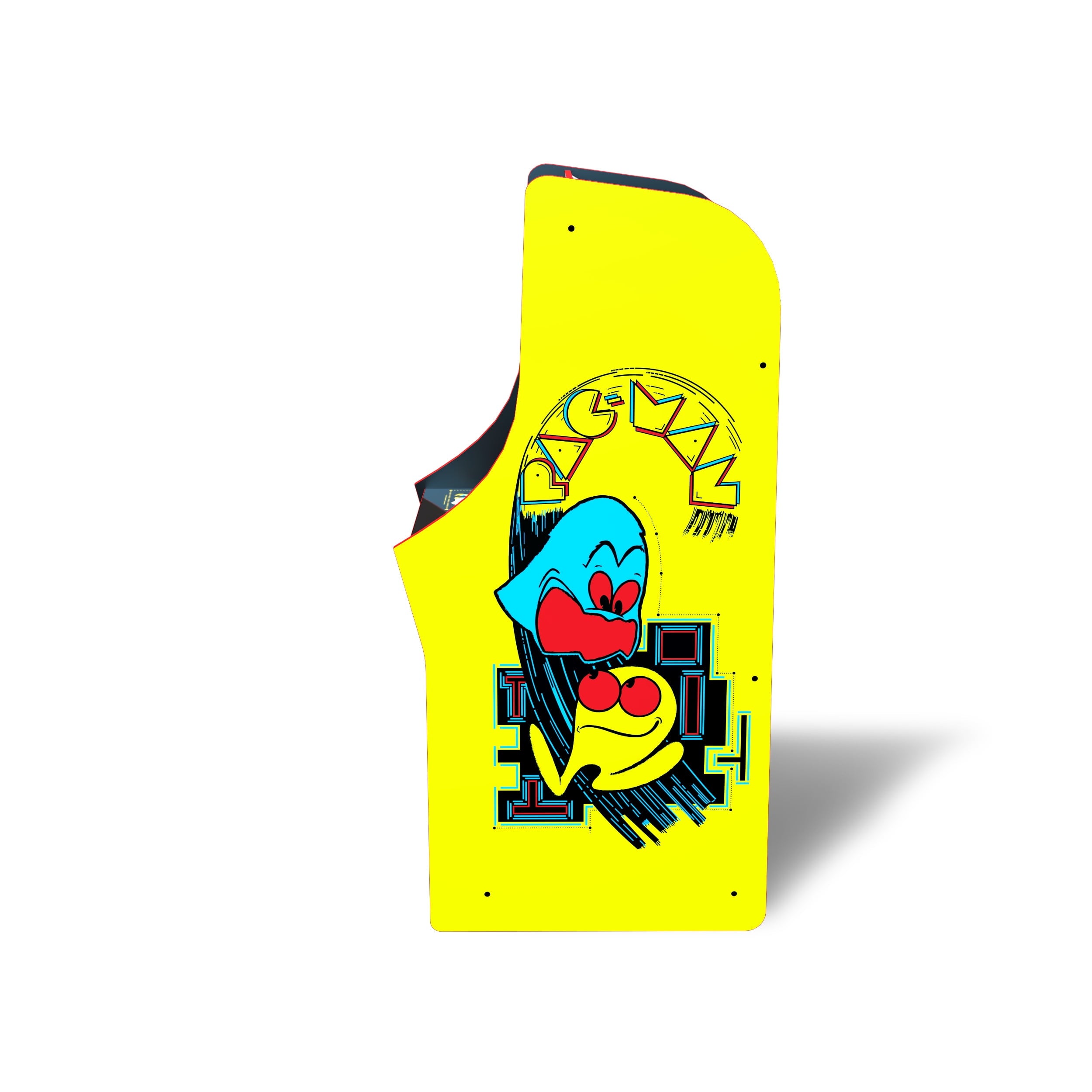 Arcade1Up PAC-MAN Classic Arcade Game, built for your home, 4 feet tall stand-up cabinet, 14 classic games, and 17-inch screen