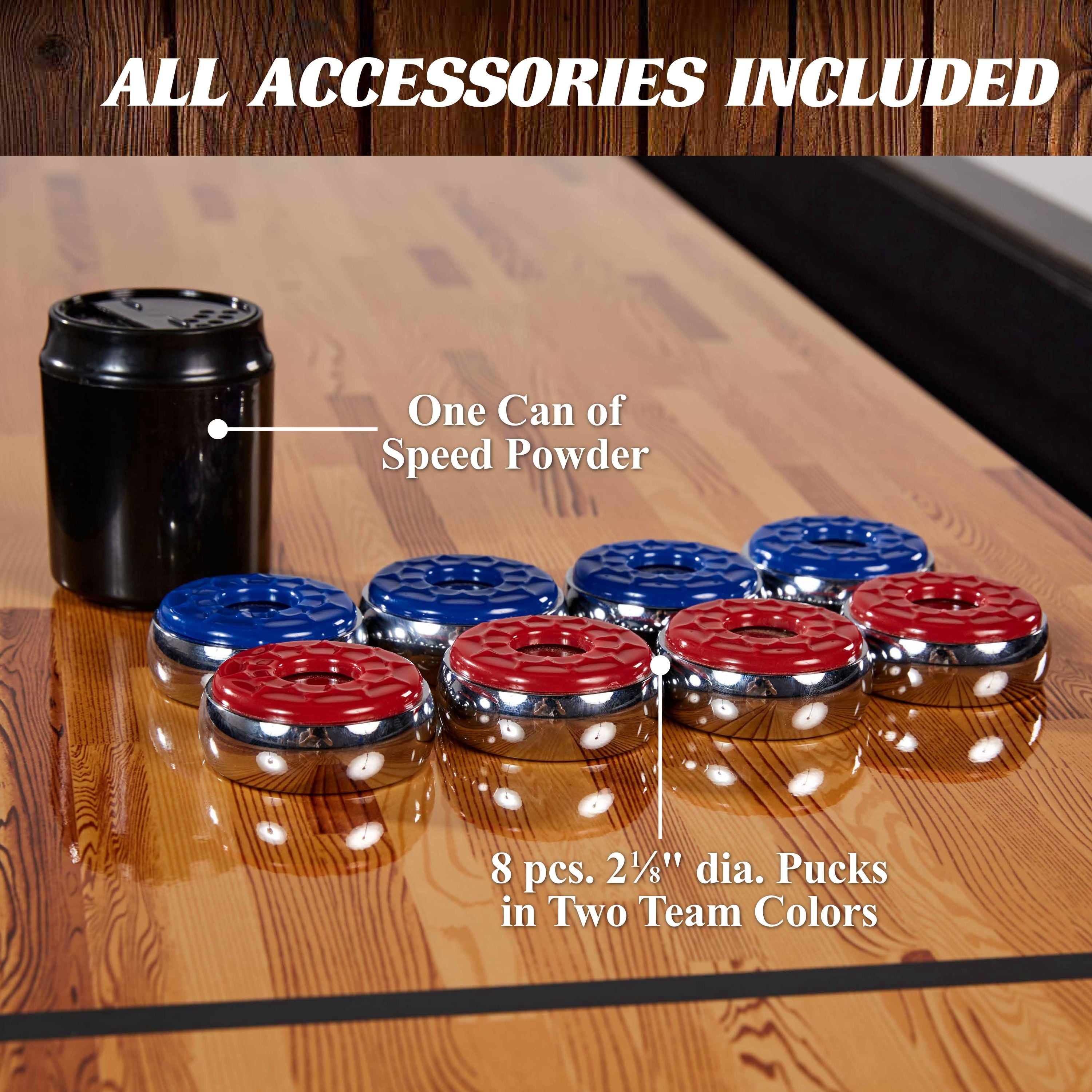 Barrington 9 ft Harrison Collection Shuffleboard Table