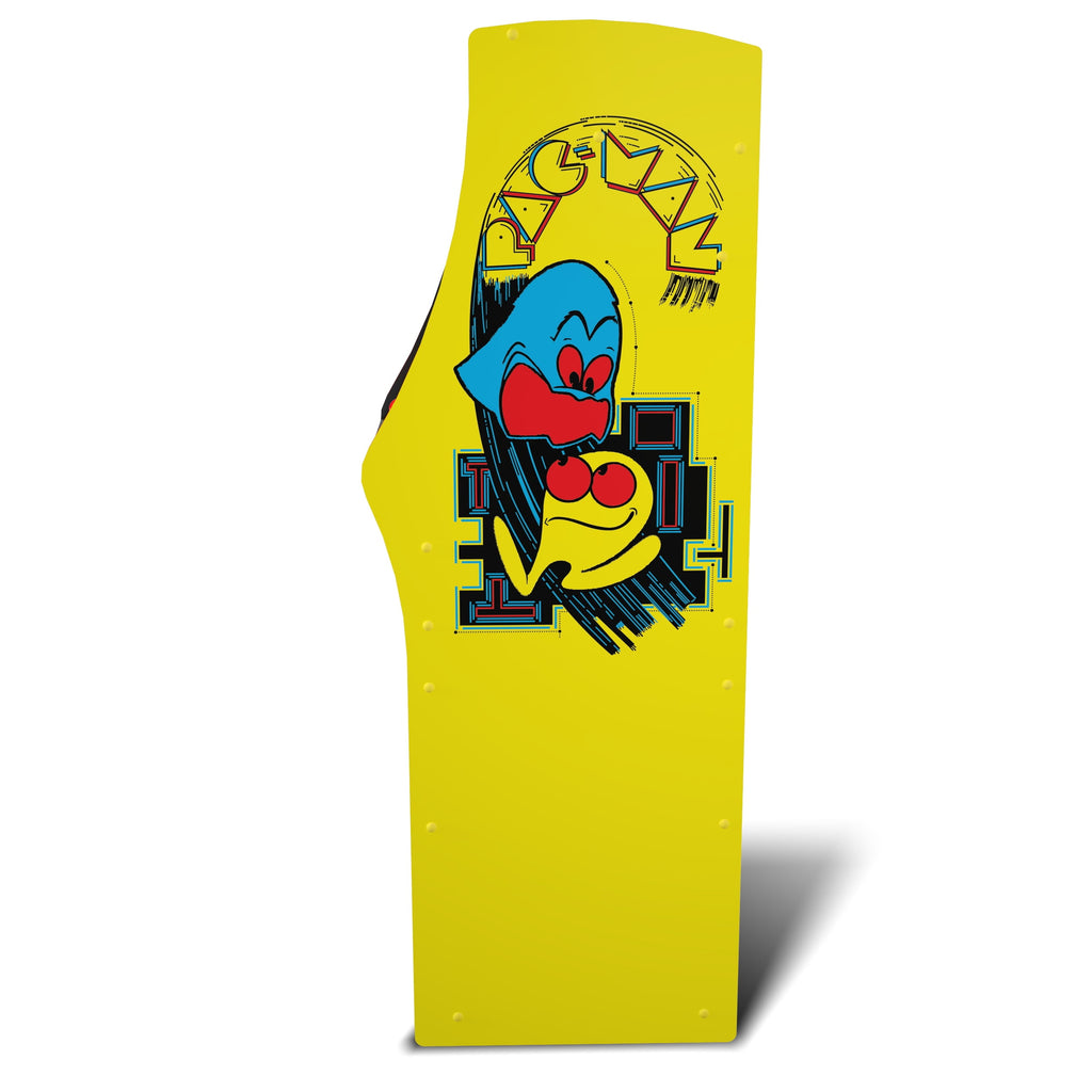 Arcade1Up PAC-MAN Deluxe Arcade Game, built for your home, with 5-foot-tall full-size stand-up cabinet, 14 classic games, and 17-inch screen