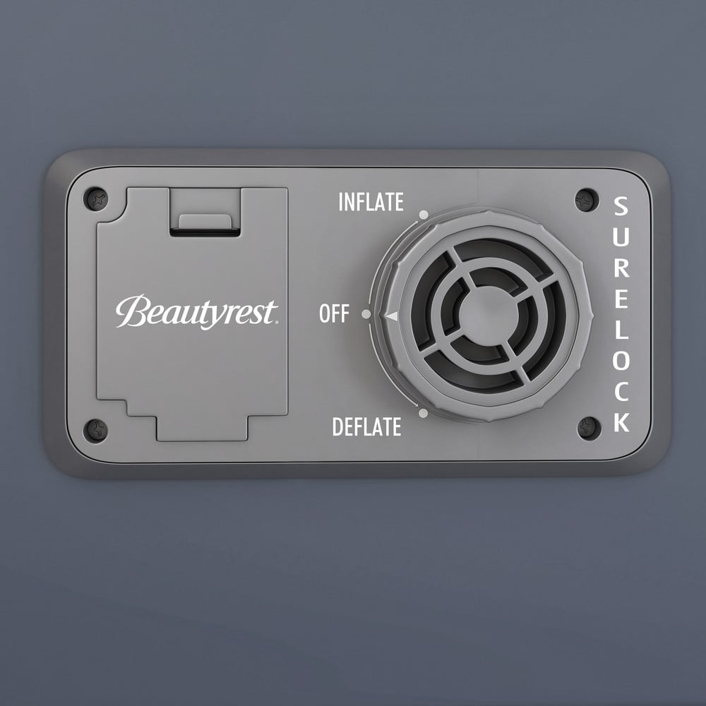 Beautyrest Extraordinaire 18" Queen Inflatable Blow up Air Bed Mattress with Built-in Pump