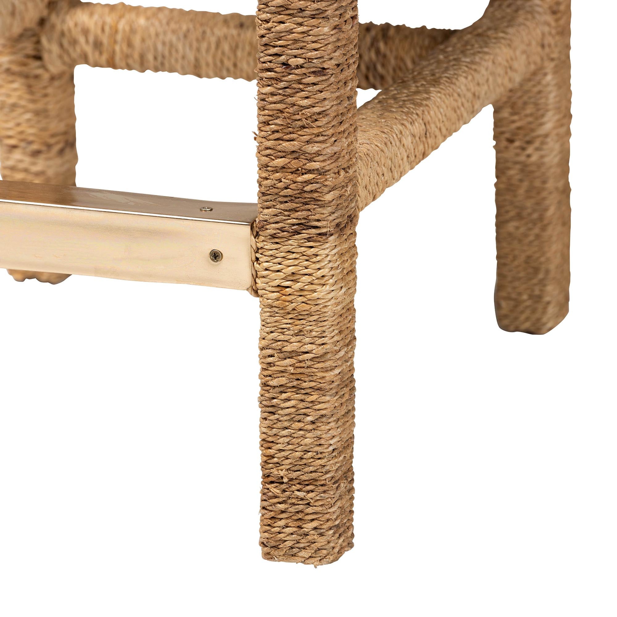 bali & pari Anfield Boho Counter Stool, One Size, Natural