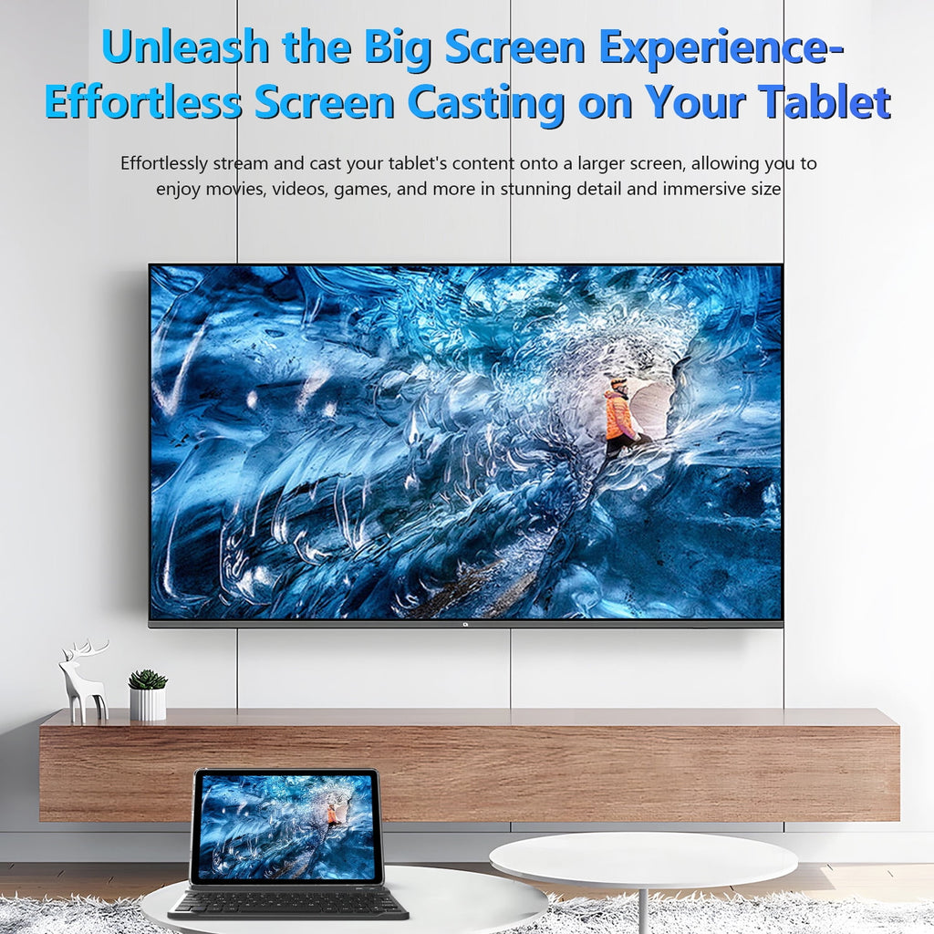 Android 13 Tablet 10.1" Android Tablet, 4gb+64gb Storage Tablet with Keyboard, Google GMS Certified, Dual 13MP+5MP Camera, WiFi, Bluetooth, GPS, IPS Full HD Display