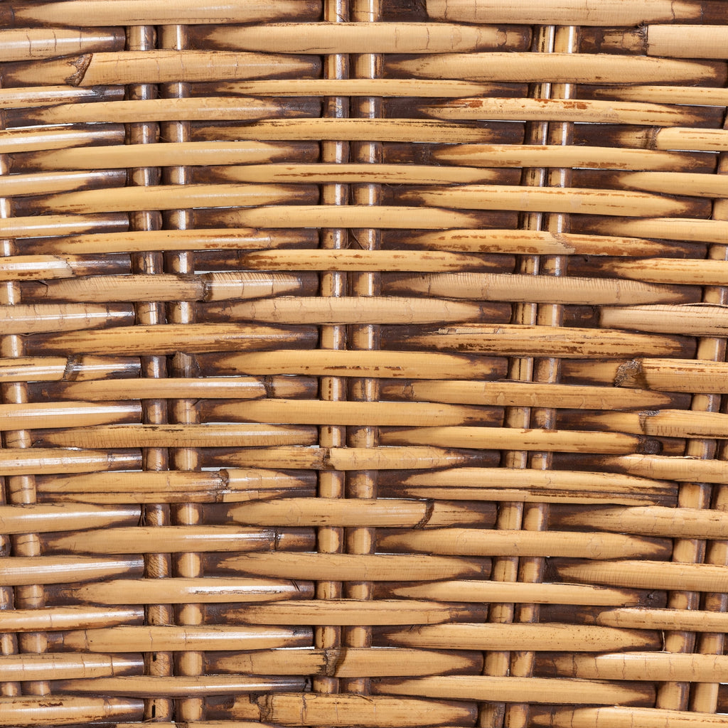 bali & pari Neola Rattan BOHO Bar Stool, Natural Brown