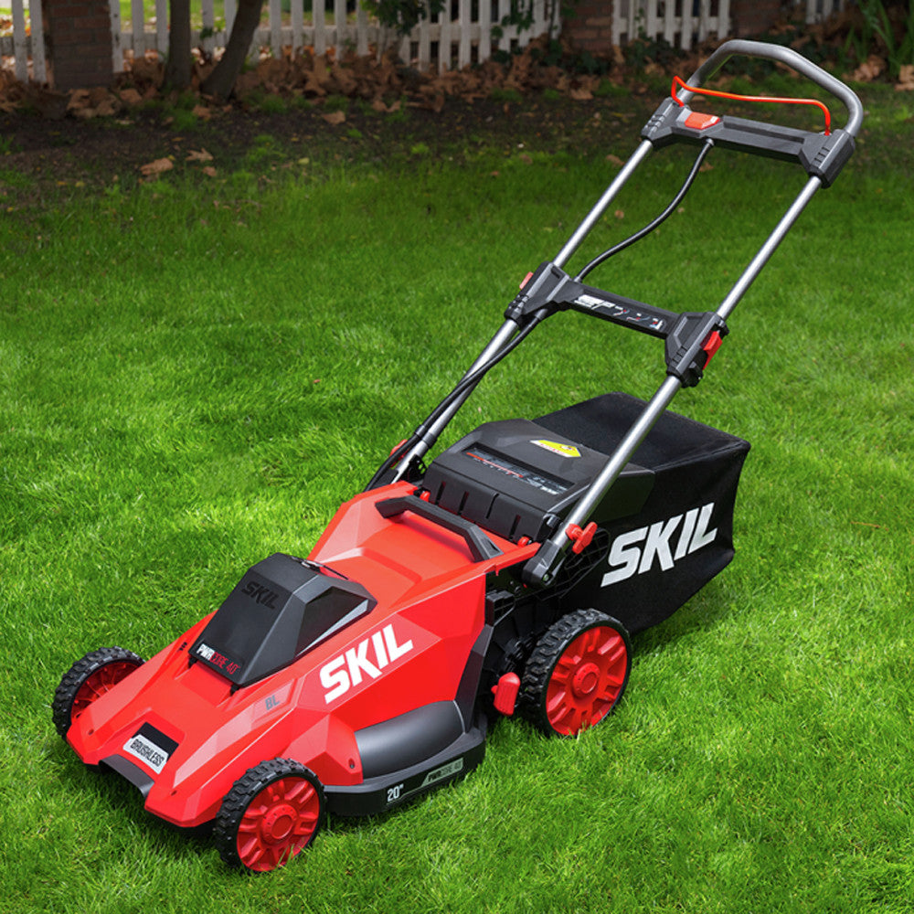 SKIL PM4910-10  Brushless 40V Push Mower Kit with 5.0Ah Battery & Charger