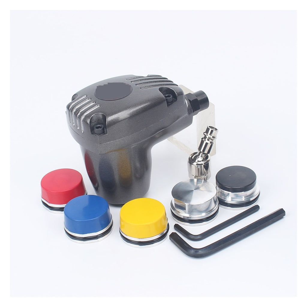 Air Palm Hammer Automatic Hammers Pneumatic Hammer Hand-held Air Palm Hammer 6 Different Hardness Tips For Body Repair Plastic Inlay Assembly