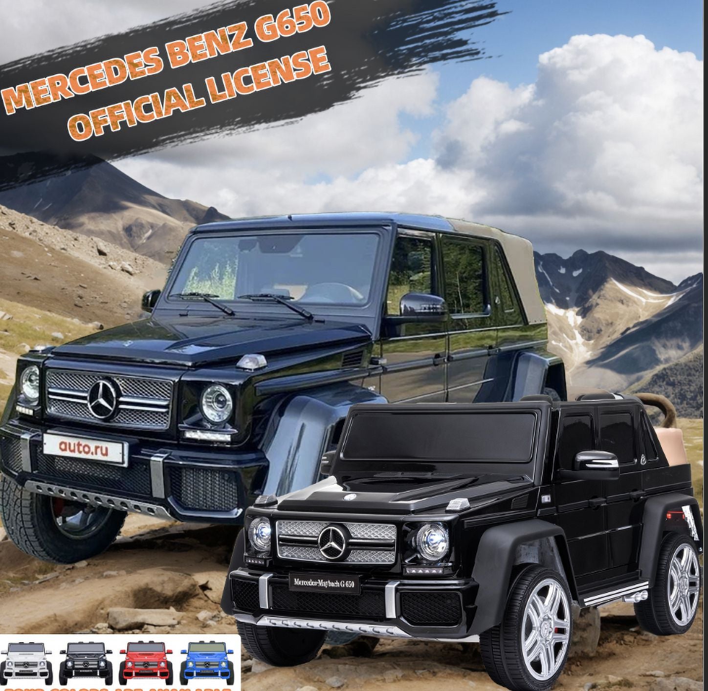 24V Ride on Car with Remote Control for Kids Mercedes Benz Ride on Car Toy for Boys and Girls 3-6 Years Old, Electric Vehicle, Bluetooth, LED Light, White