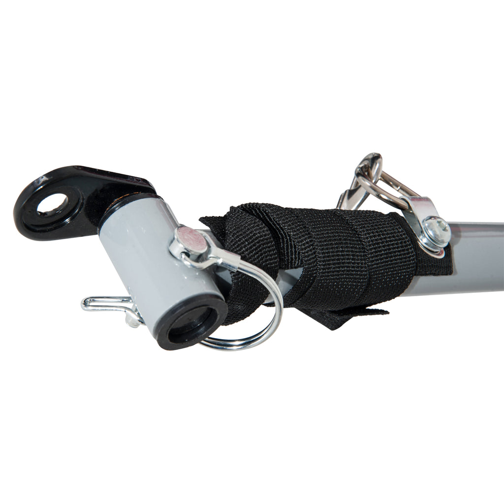 Aosom Elite 360 Swivel 2-In-1 Double Child Two-Wheel Bicycle Cargo Trailer And Jogger With 2 Safety Harnesses, Blue