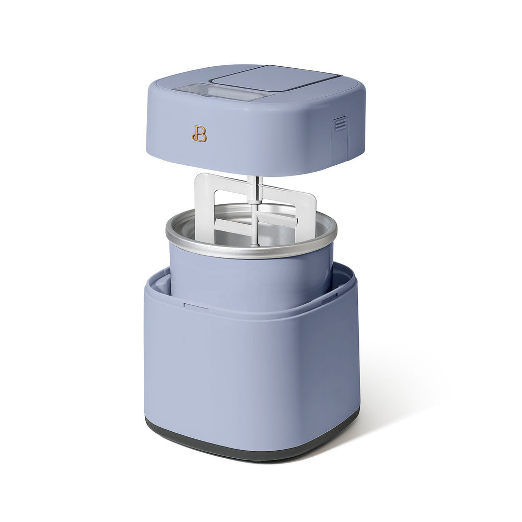 Beautiful 1.5 Qt Ice Cream Maker with Touch Activated Display, White Icing by Drew Barrymore