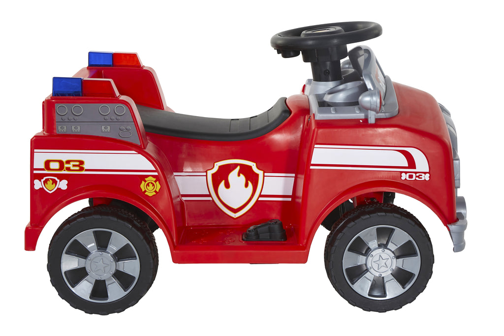 6 Volt Paw Patrol Marshall Quad with Realistic Fire Truck Sounds!