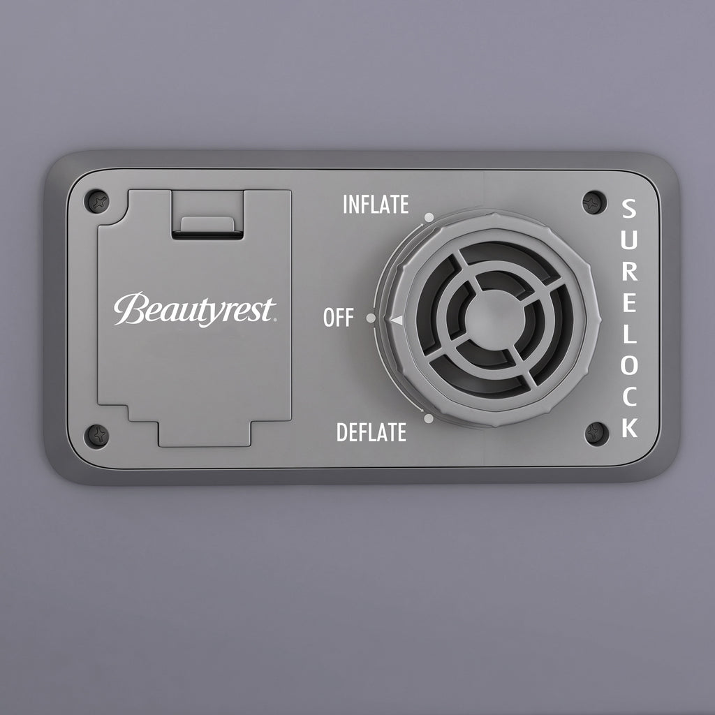 Beautyrest 20" Cushion Aire Quilted Pillow Top Air Bed Mattress with Built-in Pump Queen