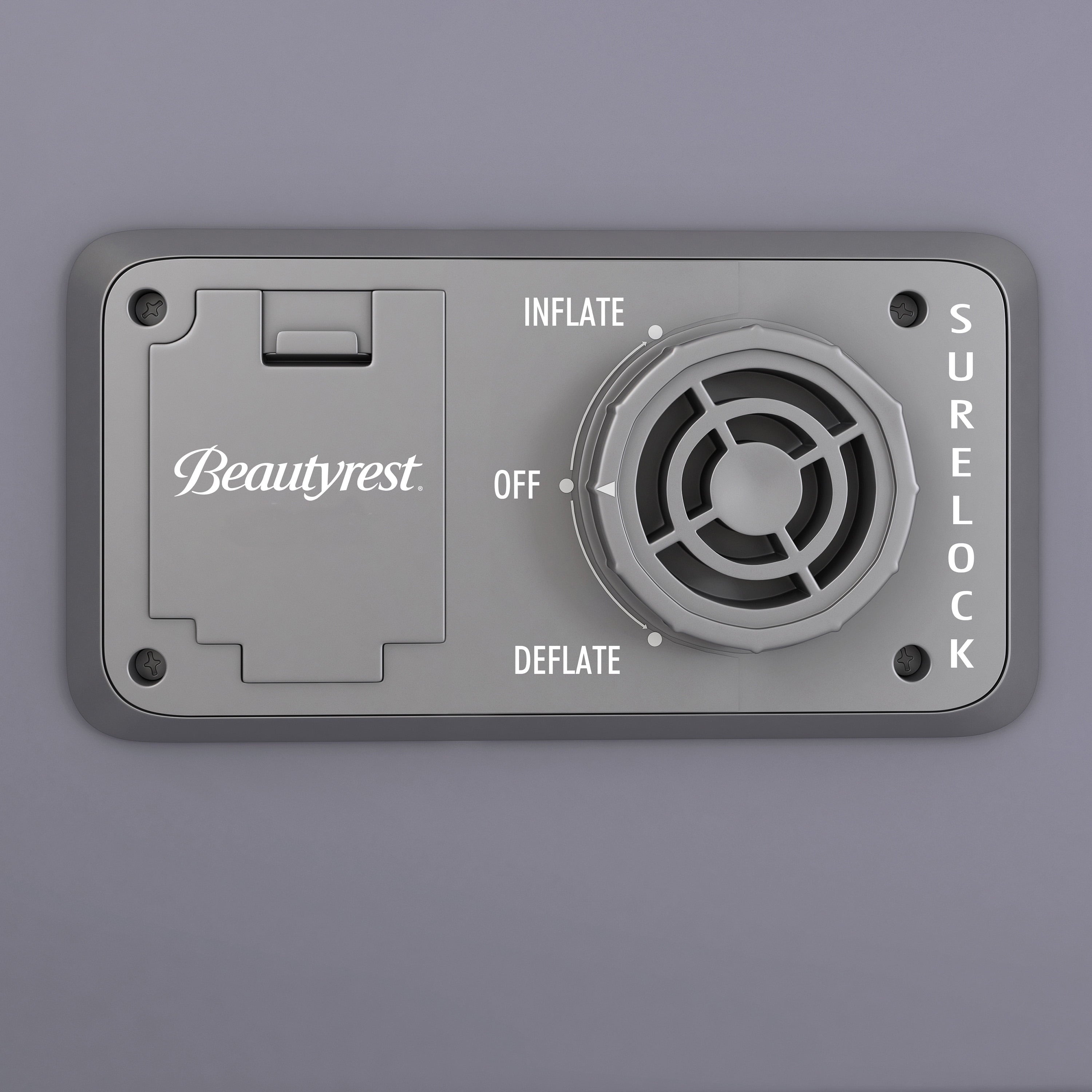 Beautyrest 20" Cushion Aire Quilted Pillow Top Air Bed Mattress with Built-in Pump Queen