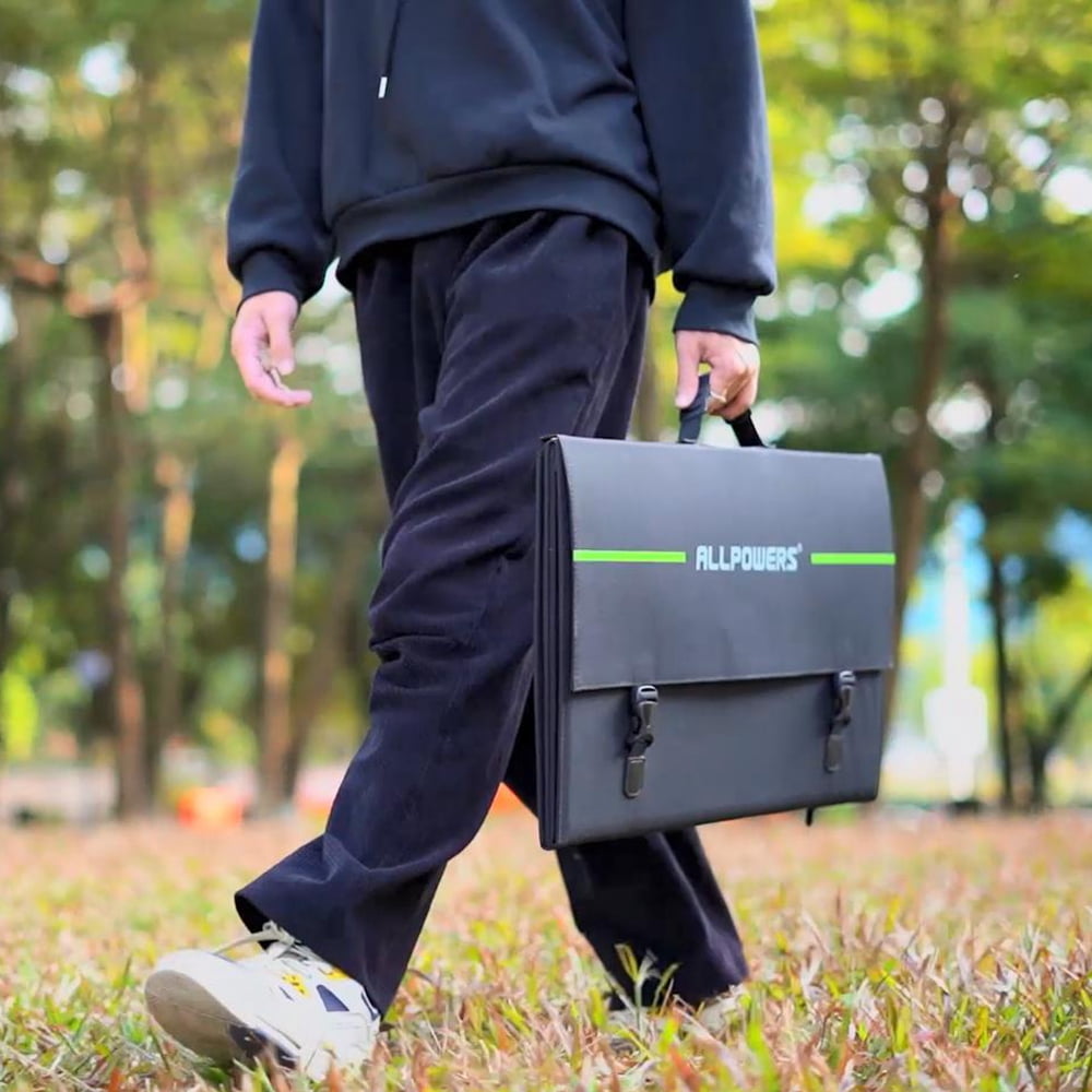 ALLPOWERS R600 Portable Power Station 600W, 299Wh LiFePO4 Battery, Wireless Charging, Solar Generator for Camping Home Emergency off-Grid