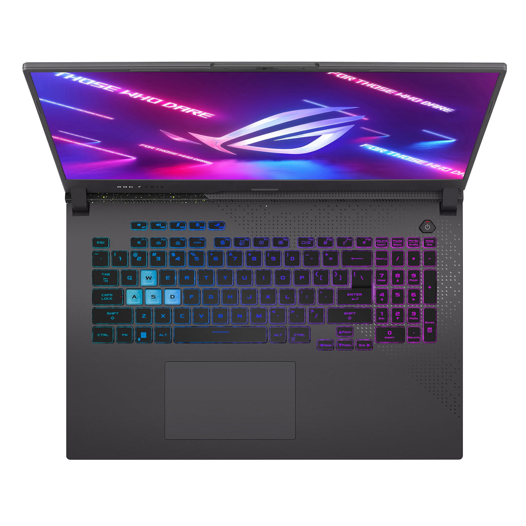 ASUS ROG Strix G17 17.3 inch WQHD 240Hz Gaming Laptop AMD Ryzen 9-7845HX NVIDIA GeForce RTX 4060 16GB DDR5 1TB SSD Eclipse Gray (2023)