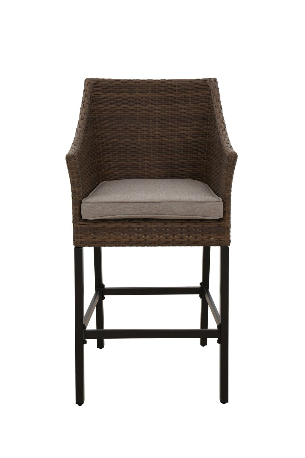 3 Piece Outdoor Wicker Bar Stool
