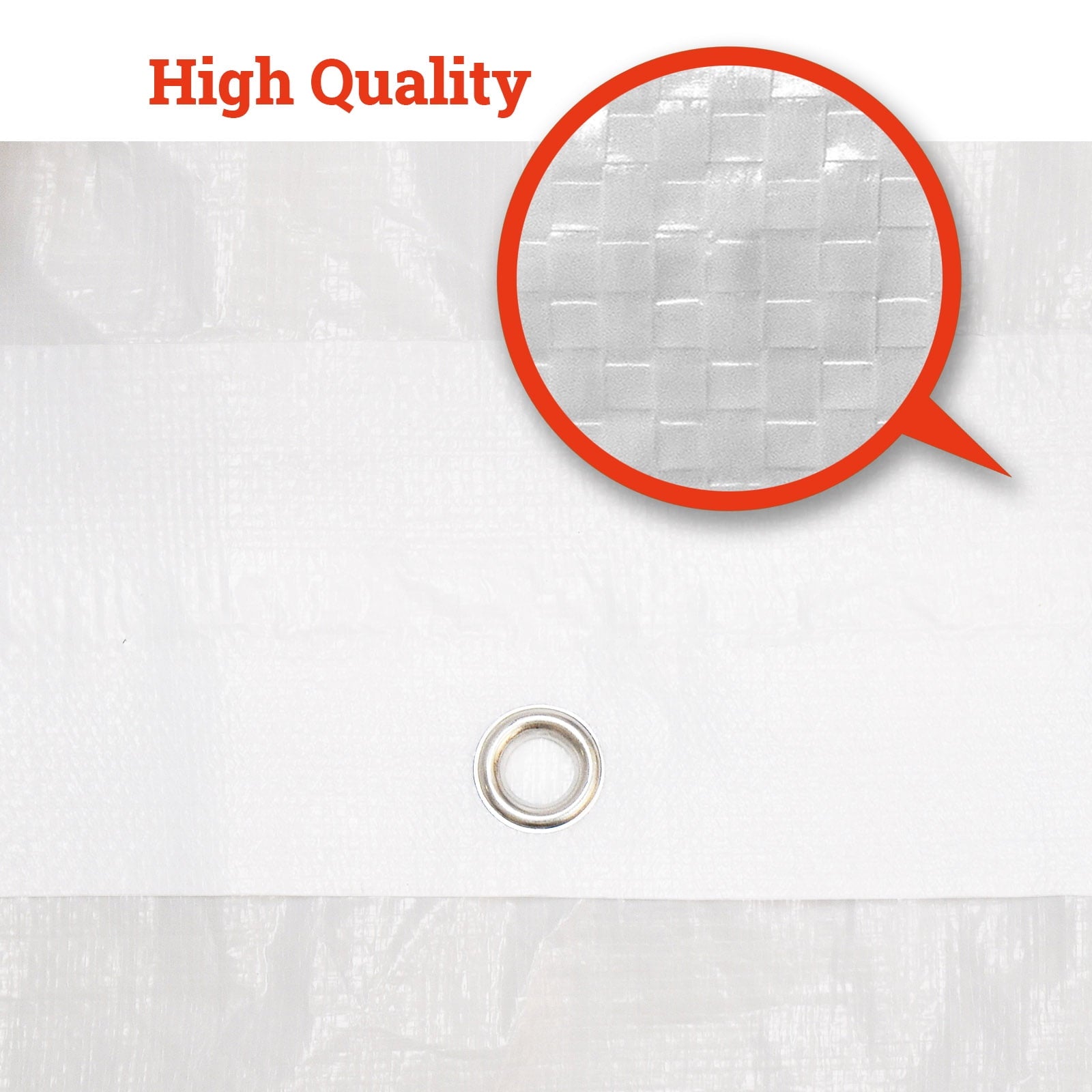 10'x20' Carport Replacement Canopy Cover for Tent Top Garage Shelter Cover with Ball Bungees (Only Cover, Frame is not Included)