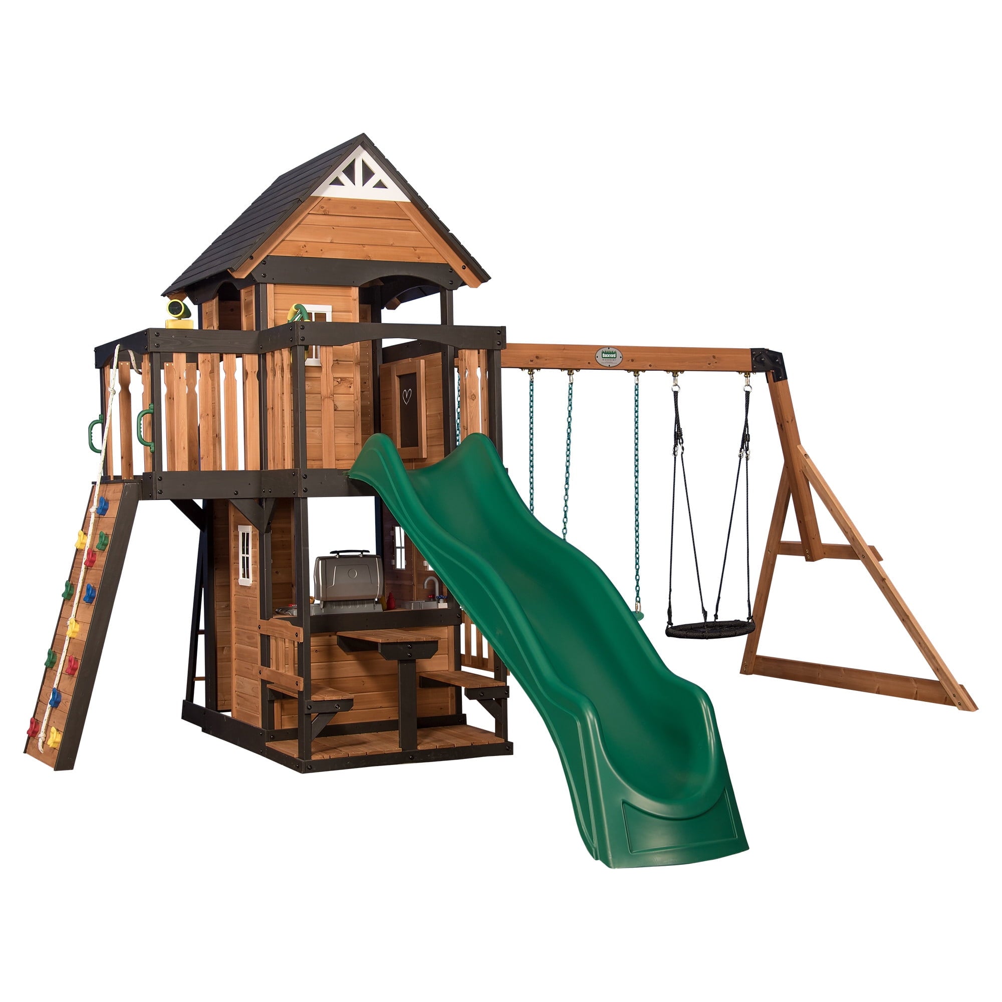 Backyard Discovery Canyon Creek Swing Set