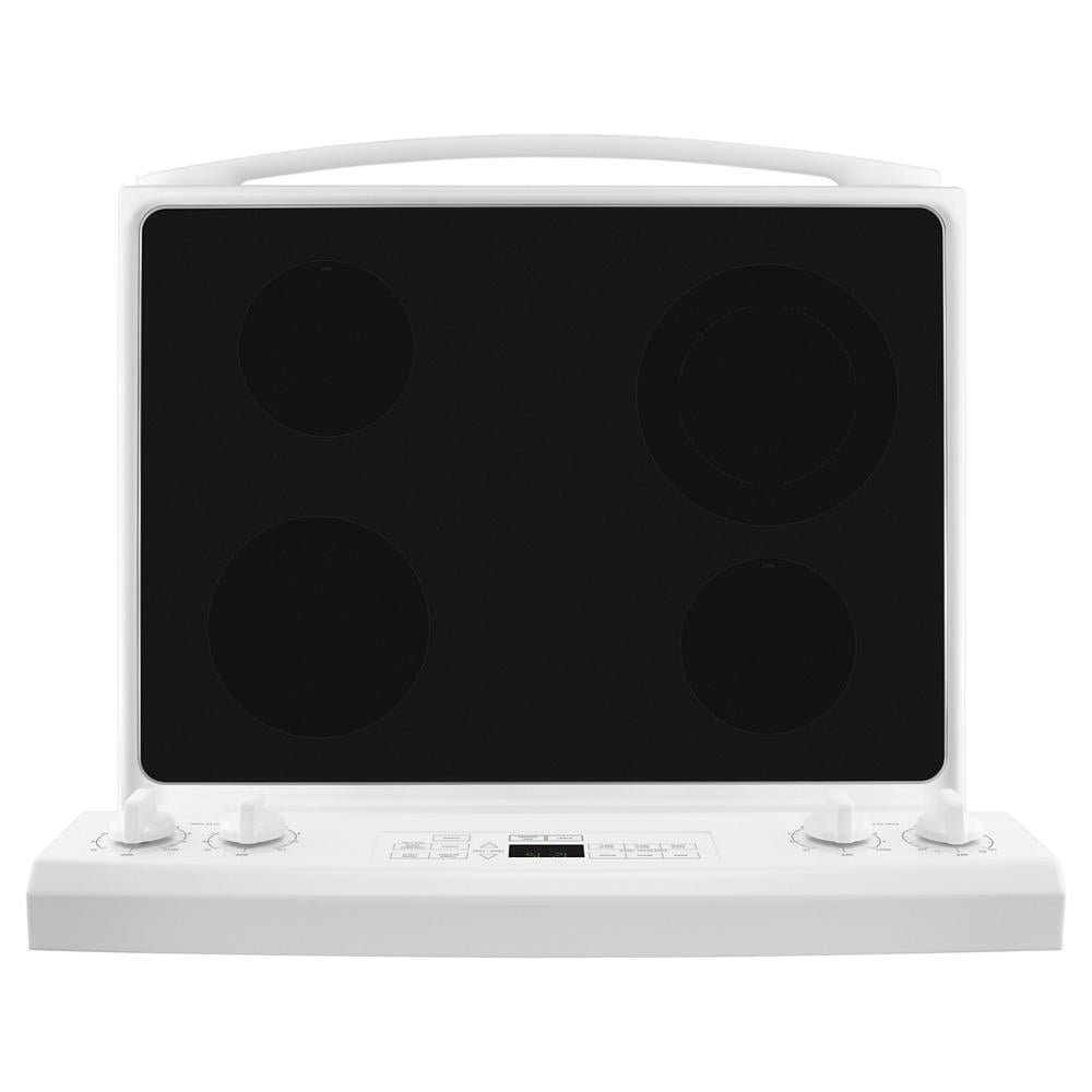 Amana AER6603SFW 4.8 Cu. Ft. White Freestanding Electric Range