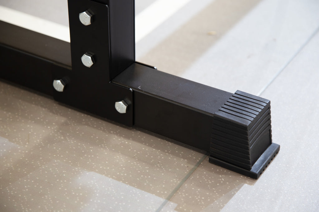 BalanceFrom PC-1 Series 1000lb Capacity Multi-Function Adjustable Power Cage Power Rack with Optional Lat Pull-down and Cable Crossover, Power Cage Only, Black