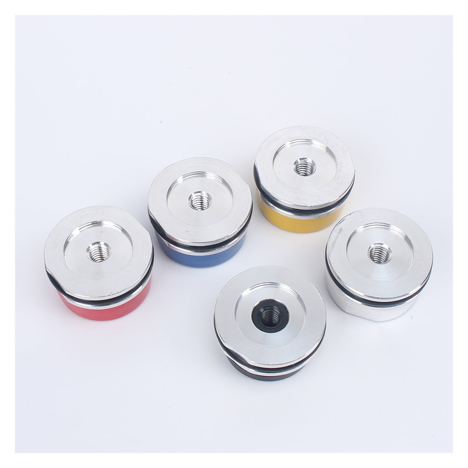 Air Palm Hammer Automatic Hammers Pneumatic Hammer Hand-held Air Palm Hammer 6 Different Hardness Tips For Body Repair Plastic Inlay Assembly