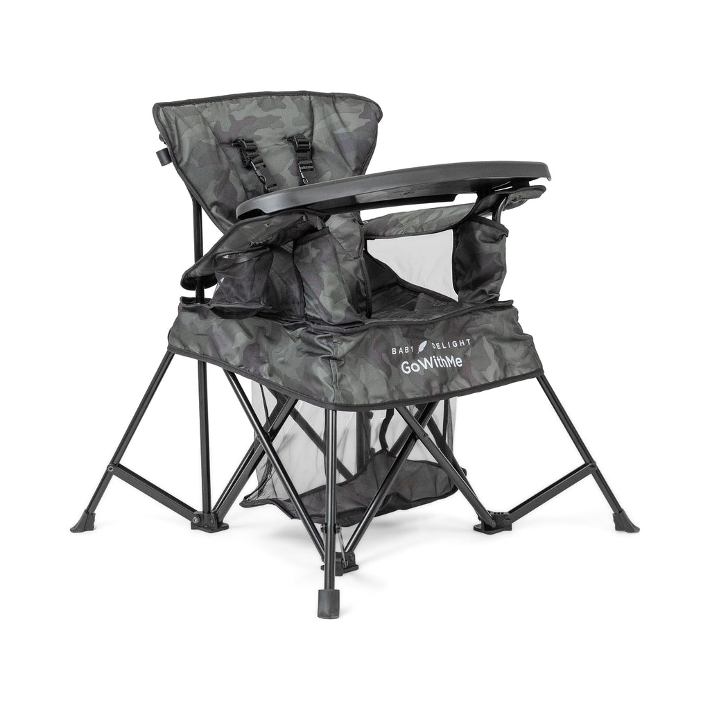 Baby Delight Go with Me Venture Deluxe Portable Infant Chair, Carbon Camo (Unisex)