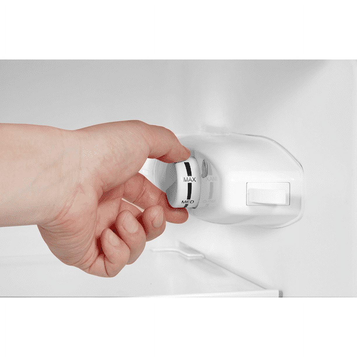 Arctic King 3.2 Cu Ft Two Door Compact Refrigerator Freezer Stainless Steel, NEW