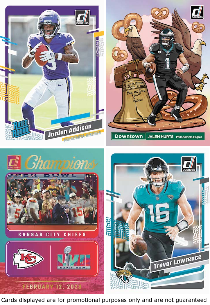 2023 Panini NFL Donruss Football Blaster Trading Cards